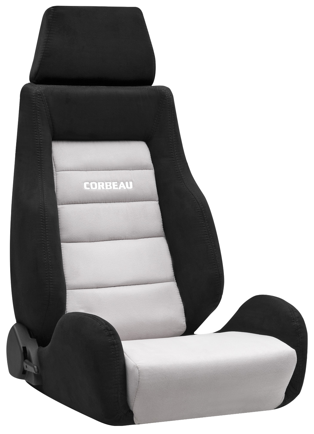 Corbeau GTSII Racing Seat, Black / Grey Microsuede, S20309PR